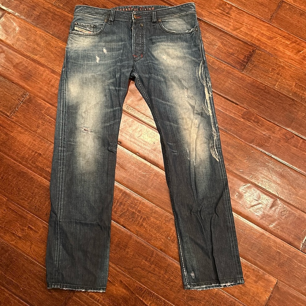 Diesel. Regular Slim-Straight. Safado fit. Wash 0804k.
